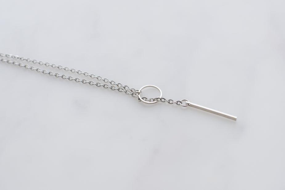 Silver Threader Necklace - anhth-joy-prod