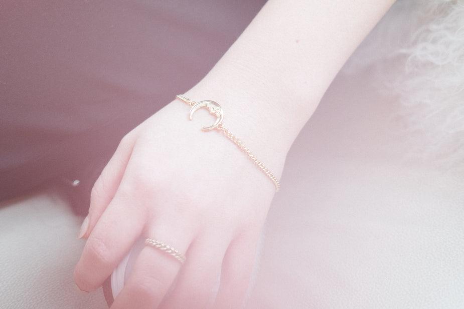 Moon Charm Bracelet - anhth-joy-prod