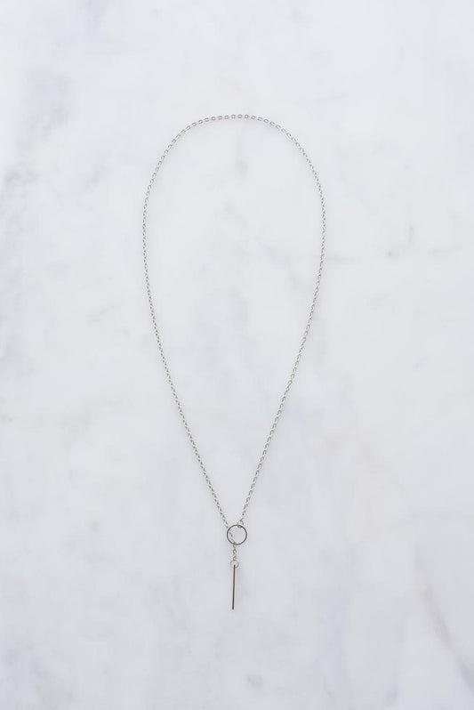 Silver Threader Necklace - anhth-joy-prod